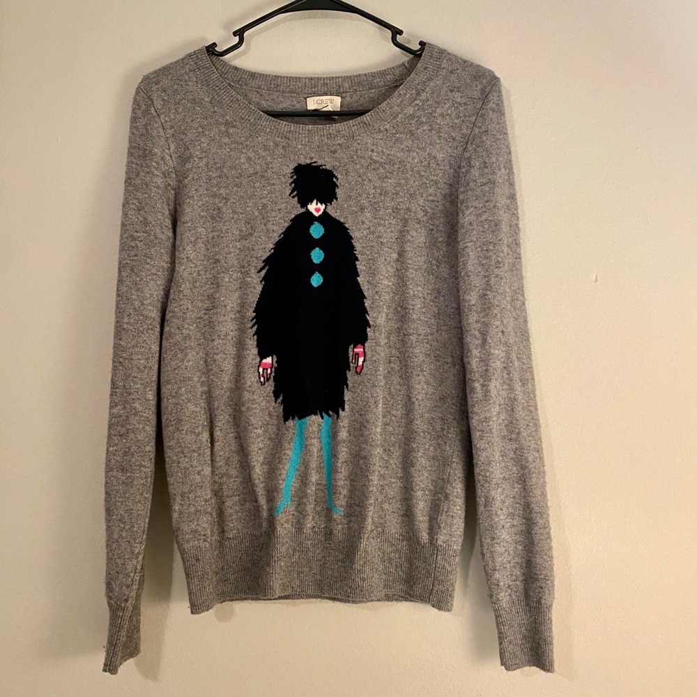 Abstract J. Crew Sweater